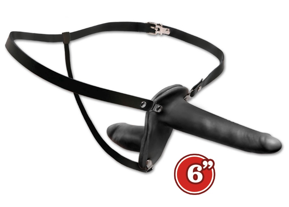 Strap-on Harness „Double Penetrix Strap-on“, mit Doppel-Penetration Sex-Spielzeuge online kaufen