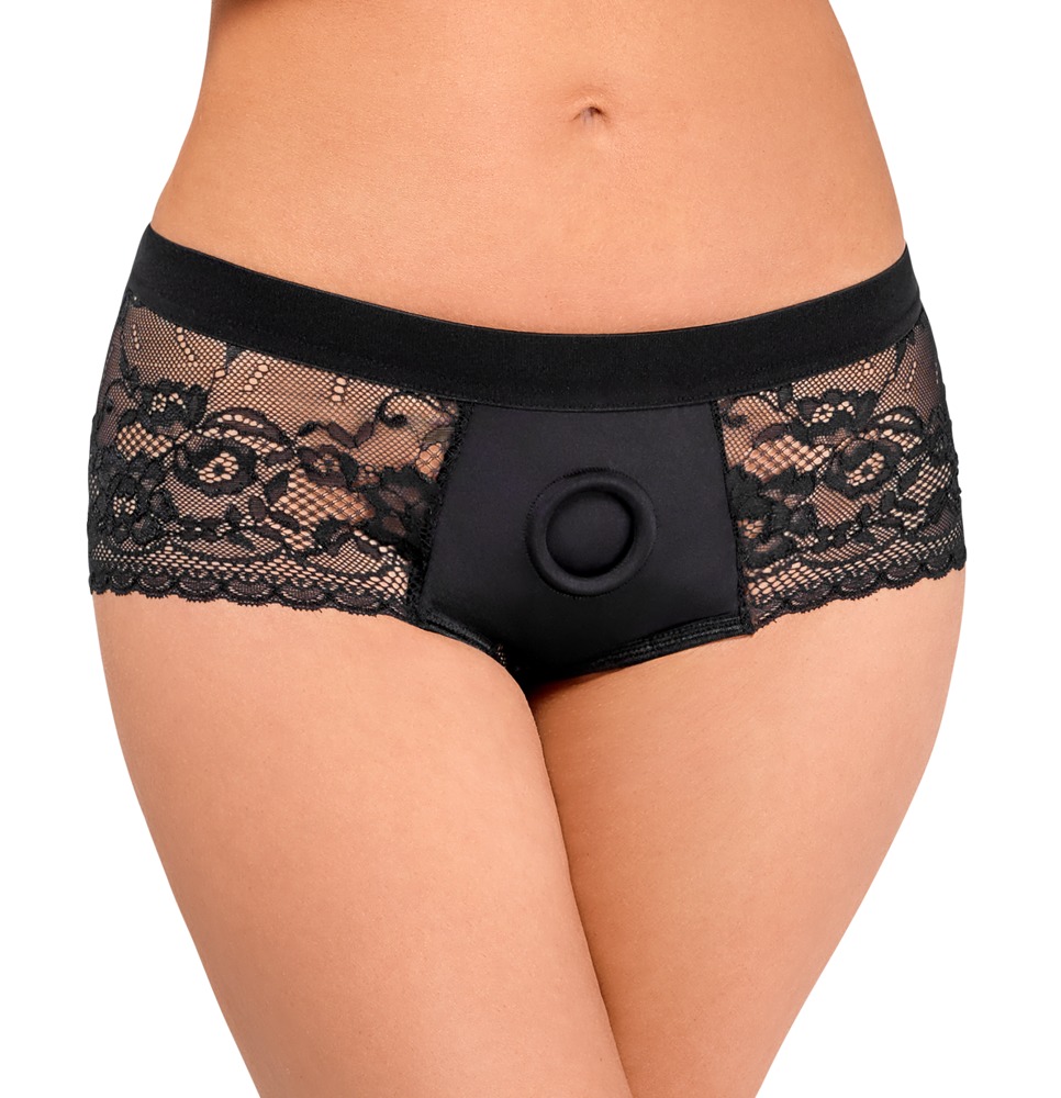 Strap-on-Panties aus Spitze Dessous online kaufen
