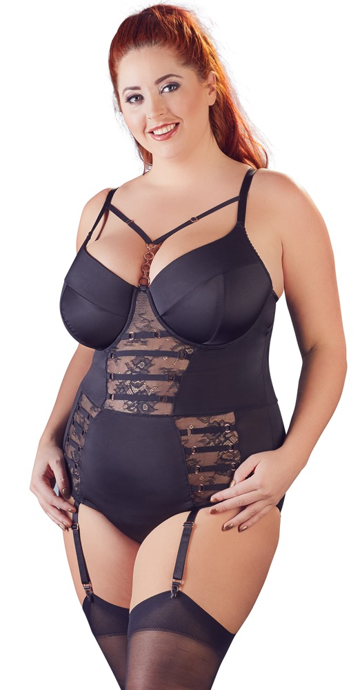 Strapsbody mit Spitzen-Einsätzen und Schrittverschluss Dessous online kaufen Strapsbody mit Spitzen-Einsätzen und Schrittverschluss Dessous online kaufen