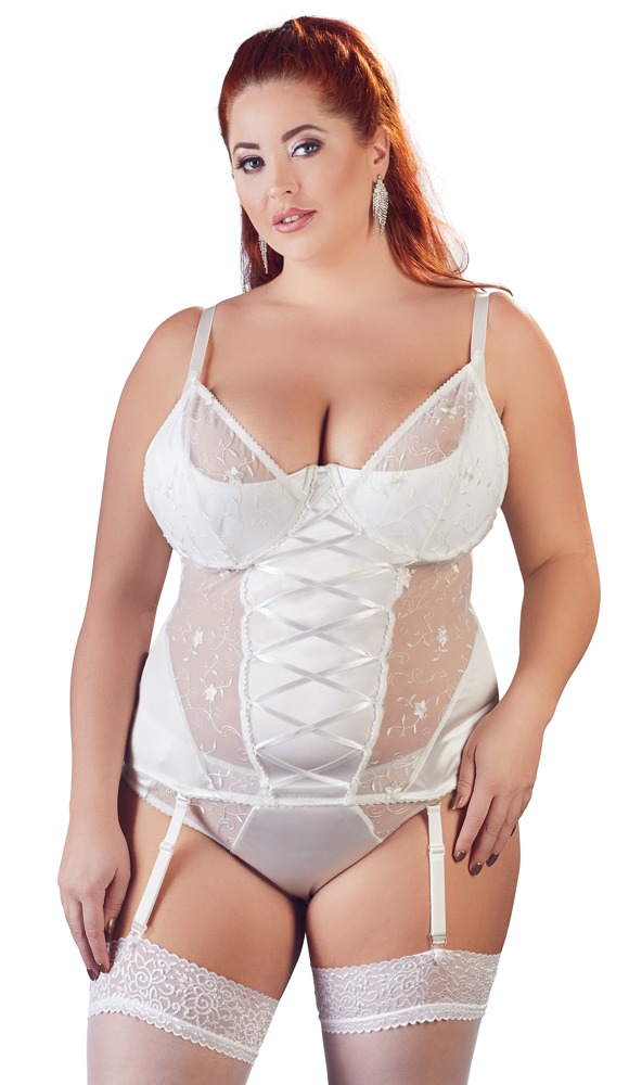 Strapshemd aus Stretch-Satin mit Stickerei Dessous online kaufen Strapshemd aus Stretch-Satin mit Stickerei Dessous online kaufen