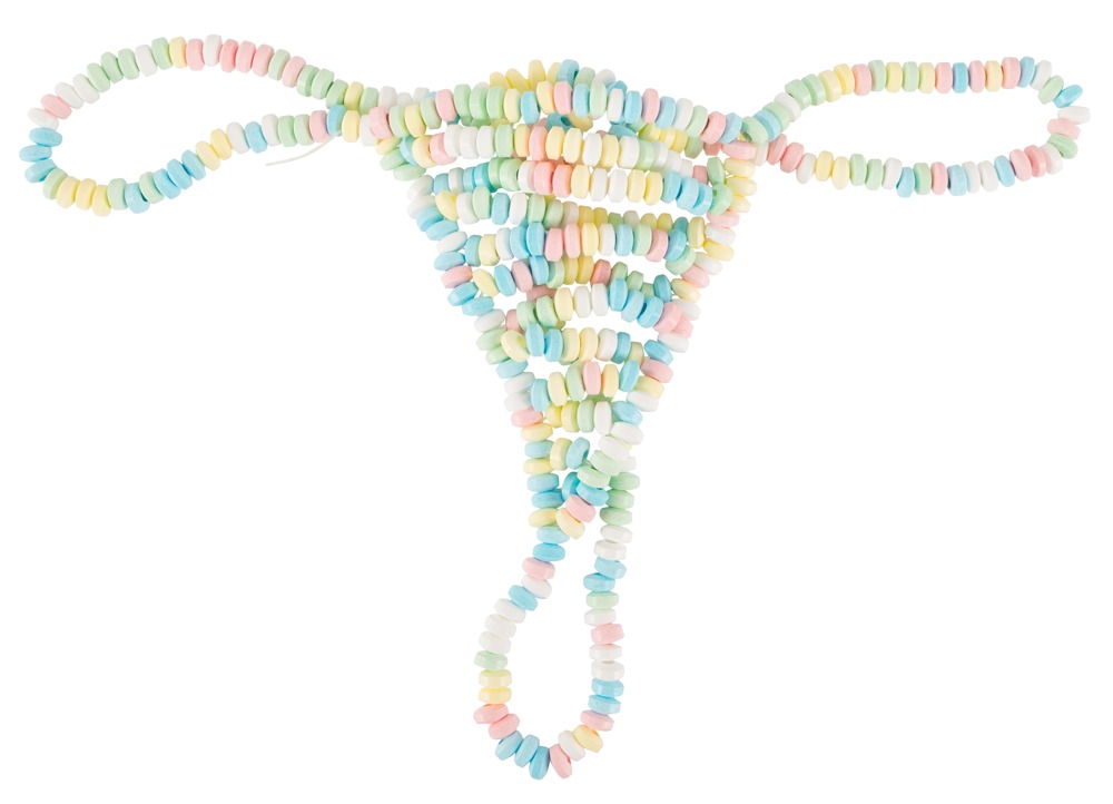 String aus essbaren Zuckerperlen Dessous online kaufen