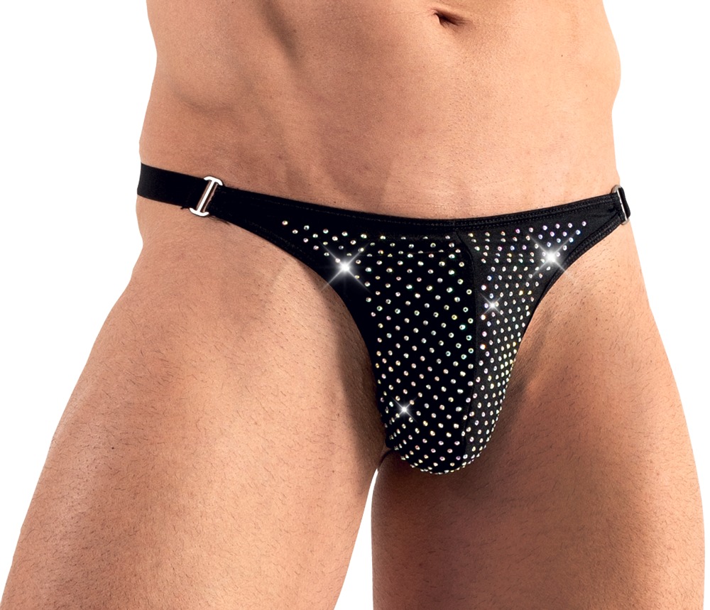 String im exklusiven Design mit Glitzer-Steinen Dessous online kaufen String im exklusiven Design mit Glitzer-Steinen Dessous online kaufen