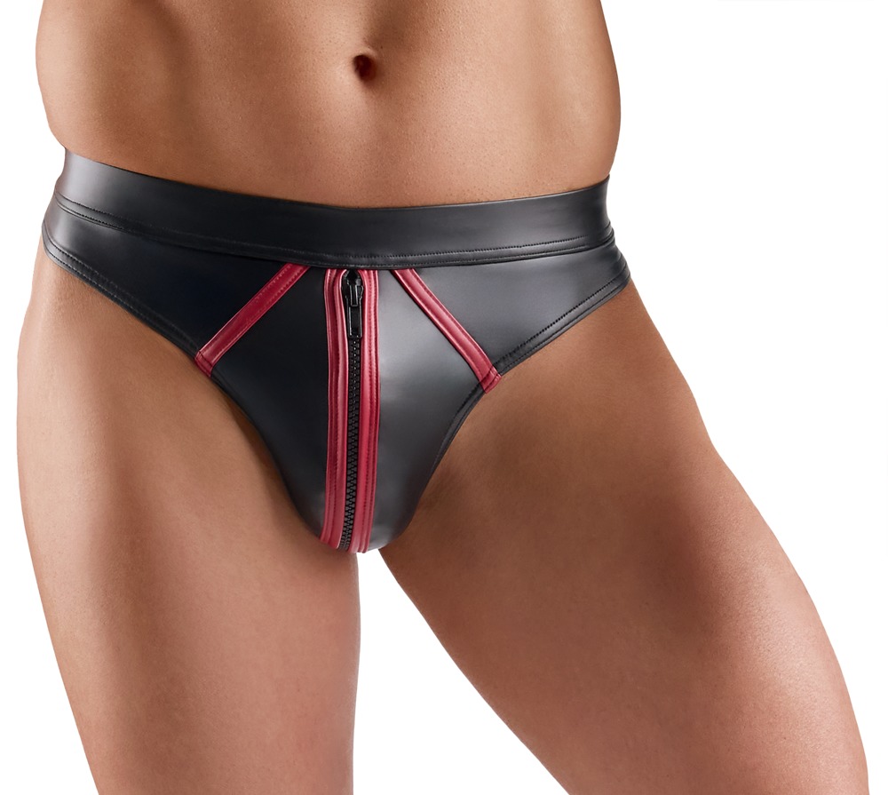 String mit Front-Reißverschluss Dessous online kaufen
