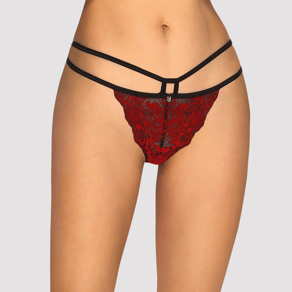 String „Sugestina“ in Samtausbrenner-Optik Dessous online kaufen