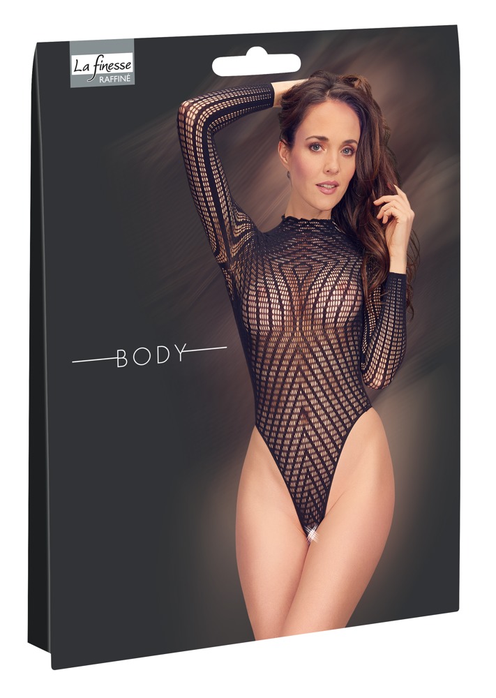 Stringbody, nahtlos gestrickt und mit kurzem Stehkragen S-L Dessous online kaufen