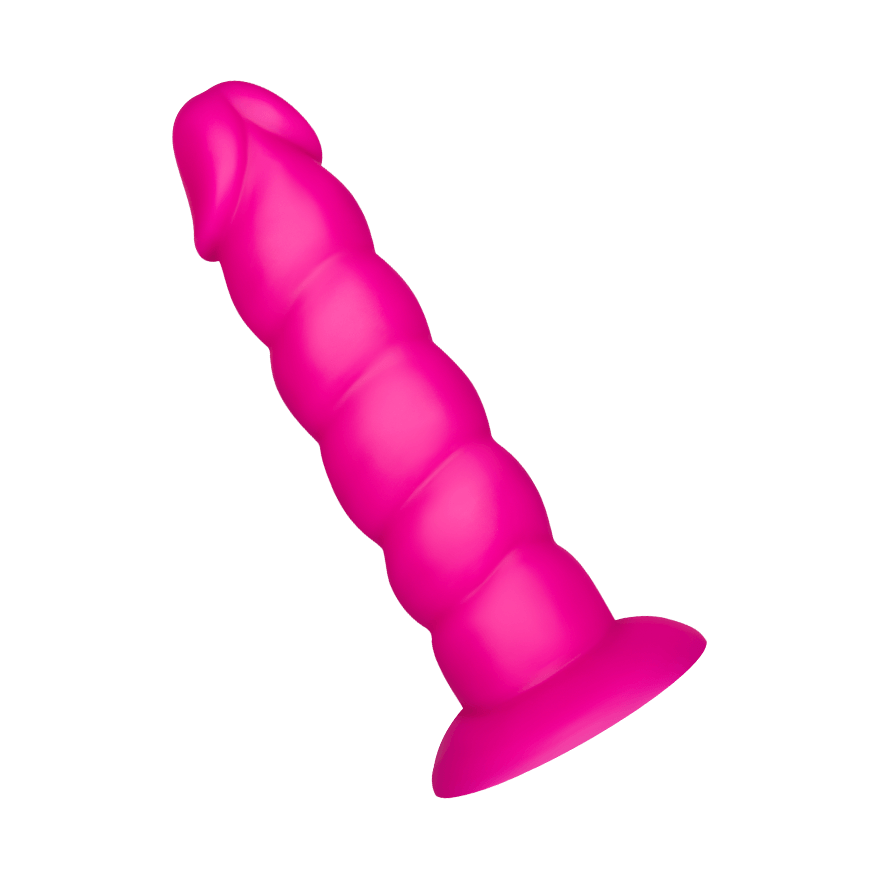 Strukturierter Dildo aus Silikon, 17cm Sonstige Erotikartikel online kaufen