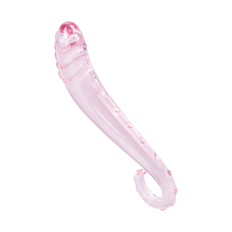 Strukturierter Glasdildo, 16 cm Sex-Spielzeuge online kaufen