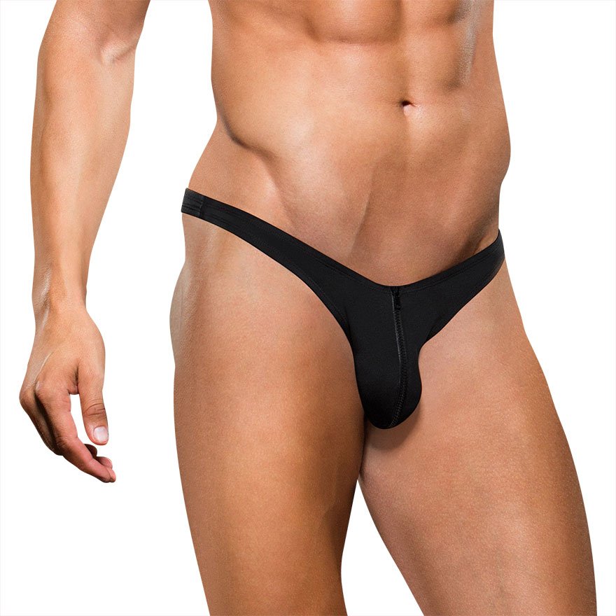 Tanga mit Front-Reißverschluss Dessous online kaufen