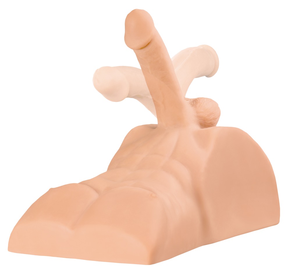 Torso-Masturbator „Perfect Ride“ mit rundum beweglichem Penisdildo Sex-Spielzeuge online kaufen