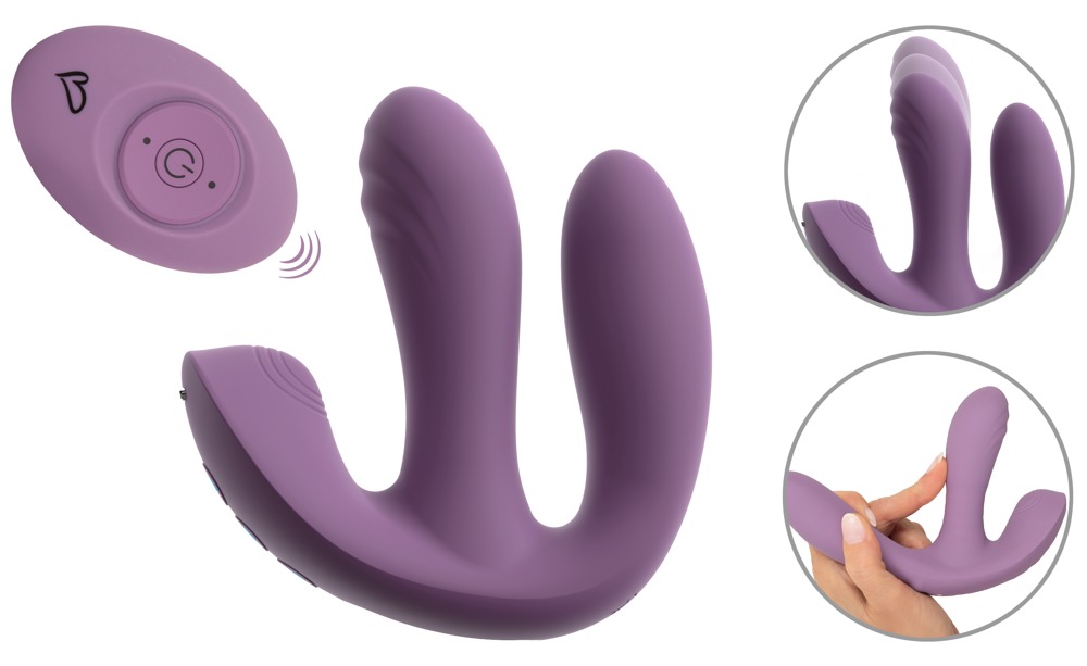 Triple-Vibrator „MIREVA“ mit Fernbedienung Vibrator online kaufen