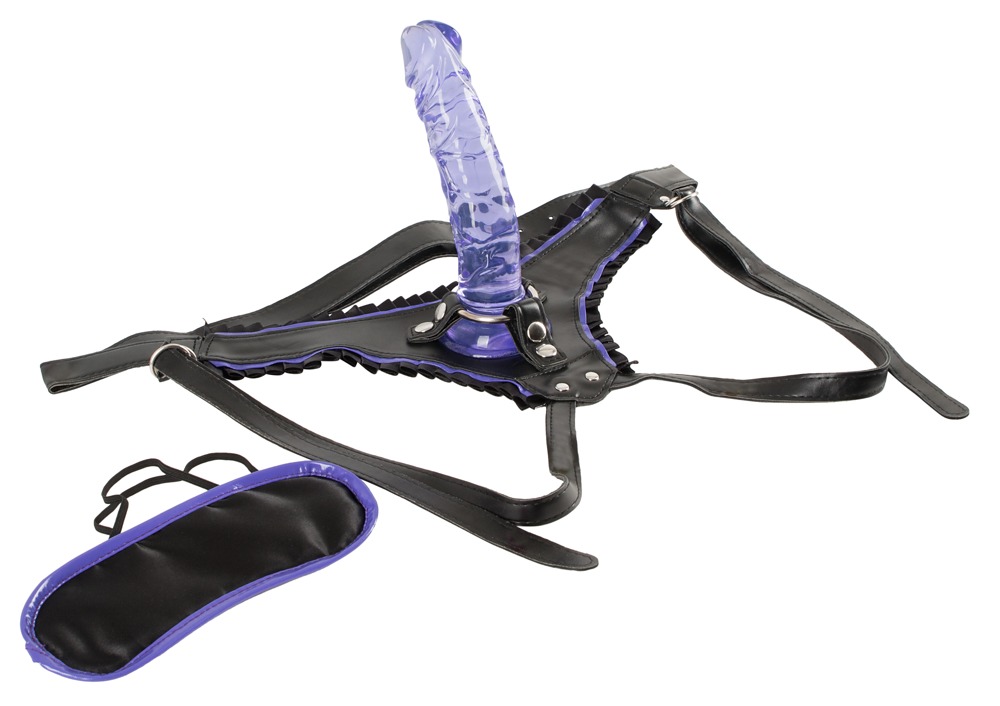 Umschnalldildo „Strap-on Kit for Playgirls“ inklusive Augenmaske Sex-Spielzeuge online kaufen