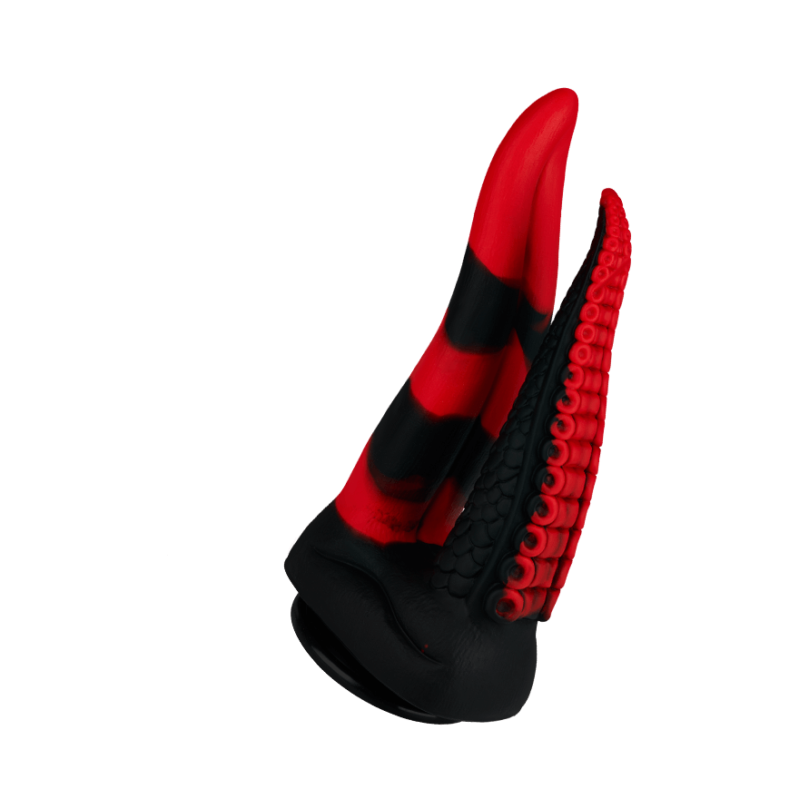 Verspielter Tentakel-Doppeldildo mit Saugfuß, 24,5 cm Sex-Spielzeuge online kaufen