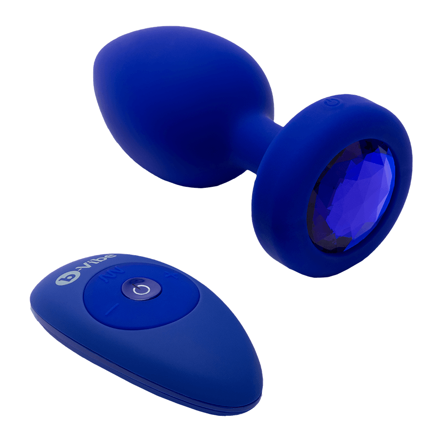 Vibrating Jewel Plug - L/XL, 11,5 cm Vibrator online kaufen