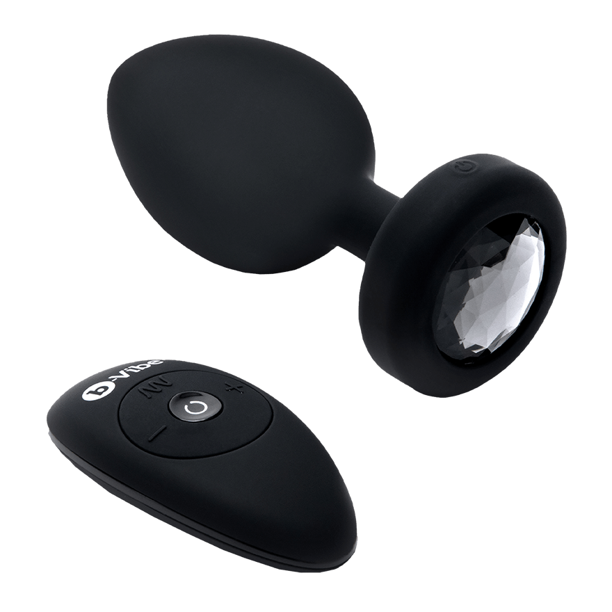 Vibrating Jewel Plug - XXL, 12,2 cm Vibrator online kaufen