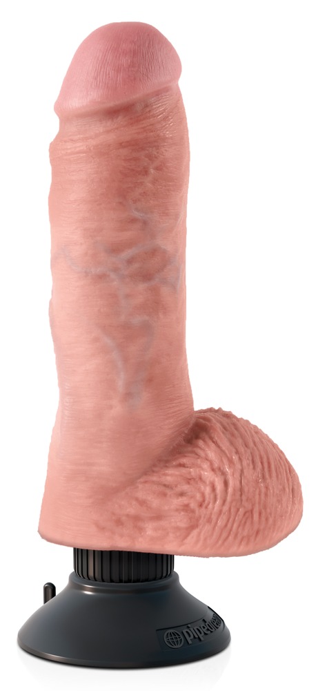 Vibrator „8" Vibrating Cock with Balls“, 24 cm Vibrator online kaufen Vibrator „8" Vibrating Cock with Balls“, 24 cm Vibrator online kaufen