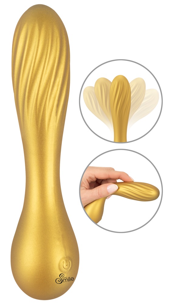 Vibrator „Flexible Swirl“ im Metallic-Glossy-Look Vibrator online kaufen