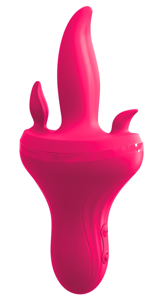 Vibrator „holey trinity“, mit drei Zungen Vibrator online kaufen