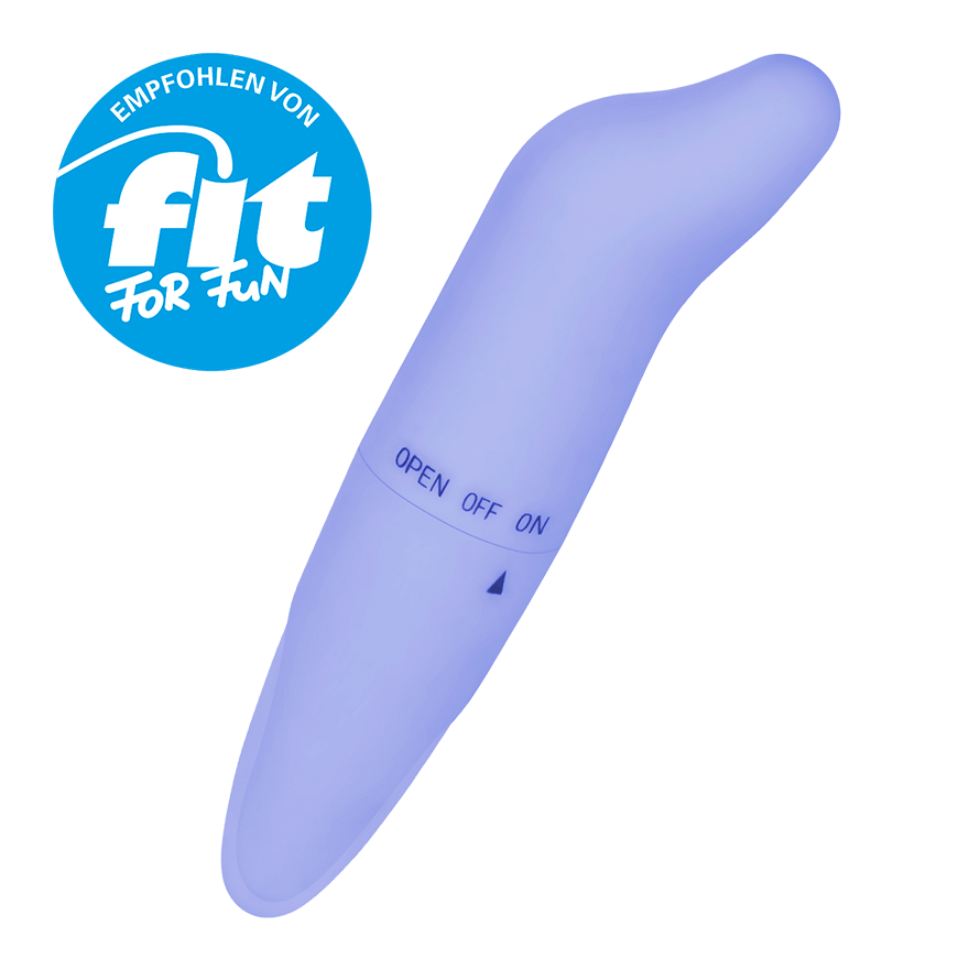Vibrator mit gebogener Spitze, 12,5 cm Vibrator online kaufen