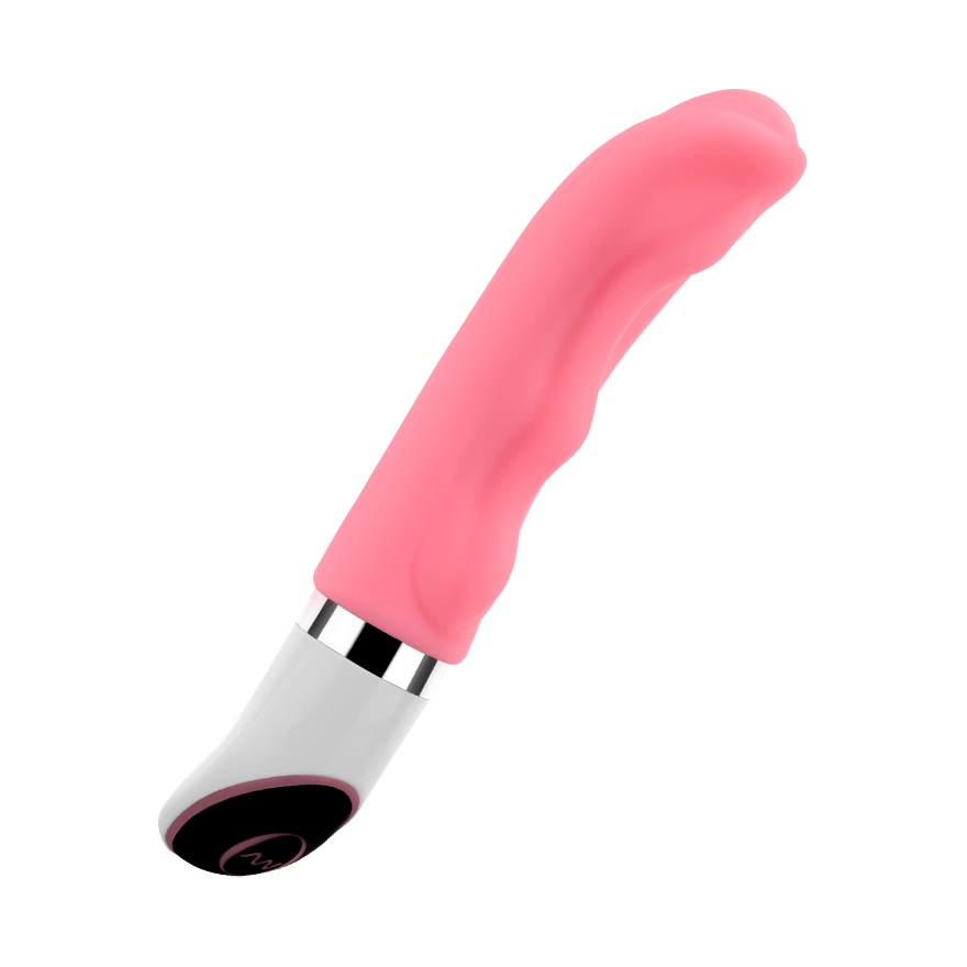 Vibrator mit Wellenstruktur aus Silikon, 13 cm Vibrator online kaufen