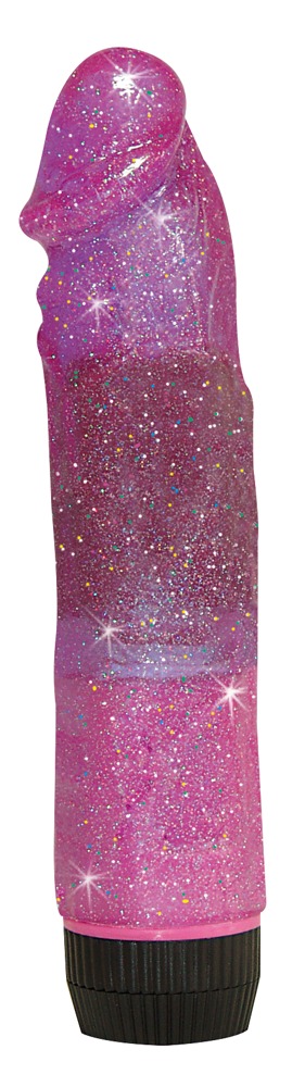 Vibrator „Space Rider 3000“, 18,5 cm, mit Multispeed-Vibration und Glitterpartikeln Vibrator online kaufen