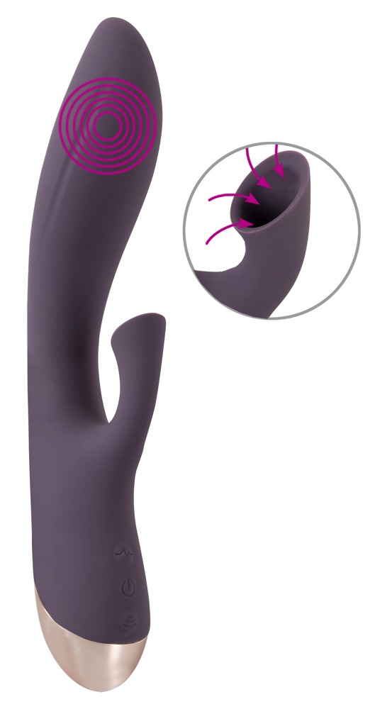 Vibrator „Sucking“, 21,6 cm Vibrator online kaufen