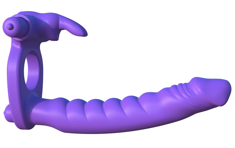 Vibro-Penisring „Silicone Double Penetrator Rabbit“, mit Analdildo Sex-Spielzeuge online kaufen Vibro-Penisring „Silicone Double Penetrator Rabbit“, mit Analdildo Sex-Spielzeuge online kaufen
