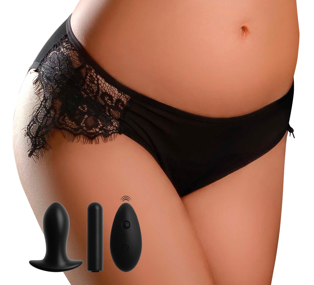 Vibro-Slip „Remote Princess Panty“ inkl. Vaginalplug, Vibrobullet, kabellose Fernbedienung Dessous online kaufen Vibro-Slip „Remote Princess Panty“ inkl. Vaginalplug, Vibrobullet, kabellose Fernbedienung Dessous online kaufen