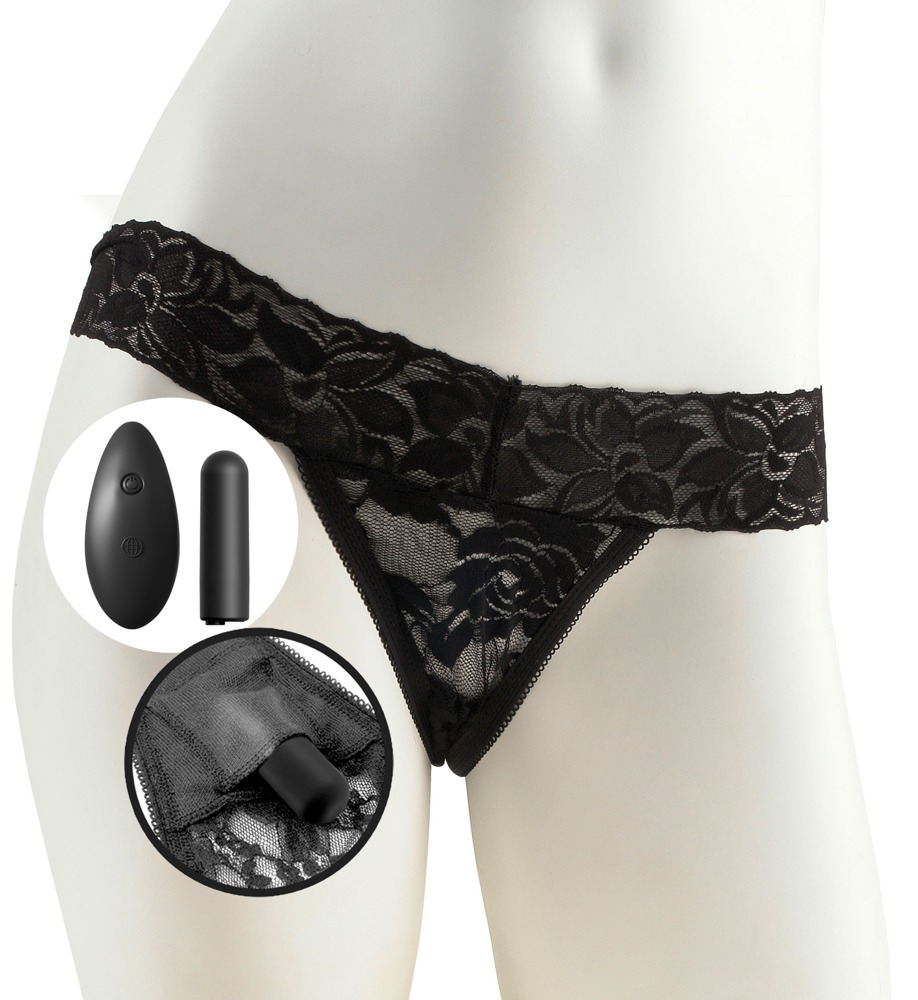 Vibro-String „Plus Size Remote Control Vibrating Panties“, mit Fernbedienung Dessous online kaufen