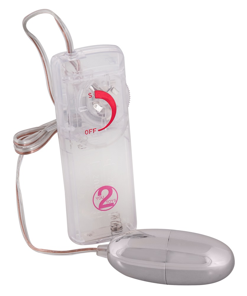 Vibroei „Silver Star“ mit Fernbedienung, stufenlose Vibration Sex-Spielzeuge online kaufen