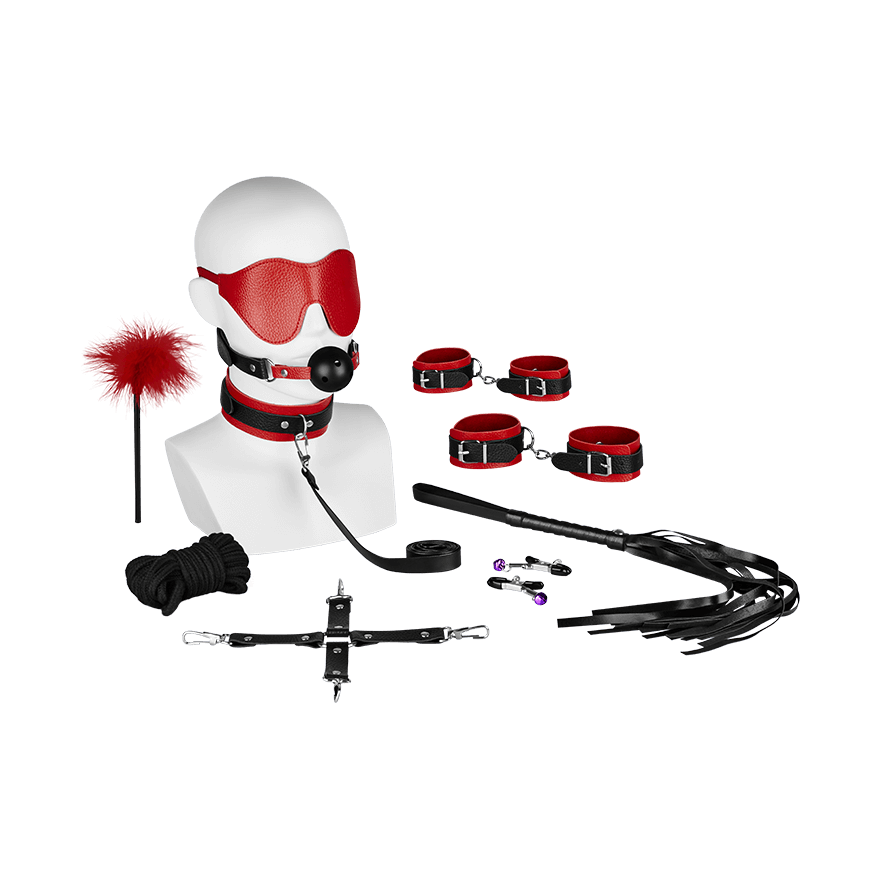 Vielseitiges BDSM-Set, 11 Teile Dessous online kaufen