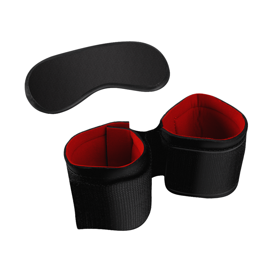 Weiche Handfesseln mit Maske BDSM online kaufen Weiche Handfesseln mit Maske BDSM online kaufen