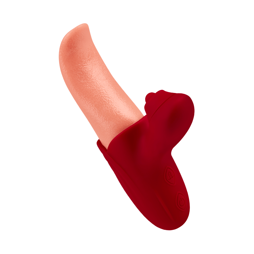 Zungenförmiger Rabbitvibrator, 15,5 cm Vibrator online kaufen